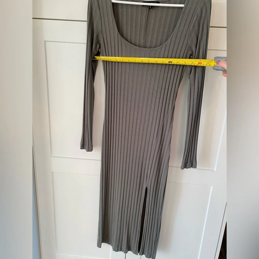 BUNDLE & SAVE! Ribbed sweater dress - Dynamite size medium - Picture 6 of 8